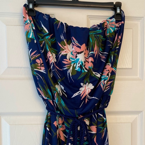 NWOT Sandiva Strapless Bandeau Pantsuit - Picture 1 of 8